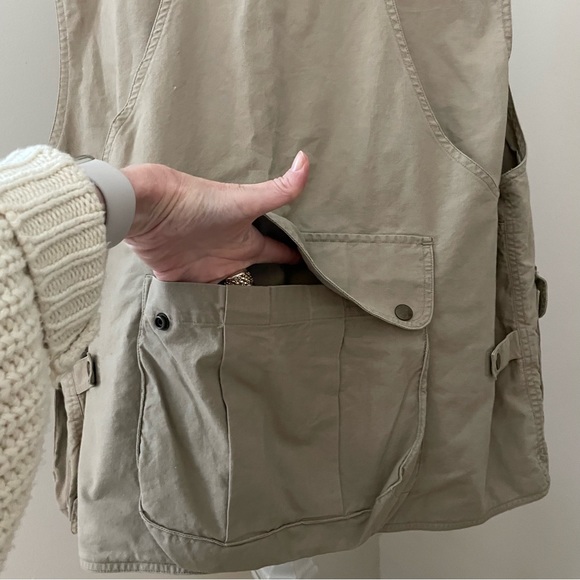 Vintage Banana Republic Authentic Safari & Travel Clothing Co. Fishing Vest Sz M - Picture 6 of 14